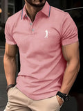 Arnold | Casual Korte Mouwen Golf Gedrukt Shirt
