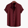 Cyrus | Verfijnde Staande Kraag Shirt
