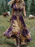 Natalie | Elegante Bloemen Maxi Jurk