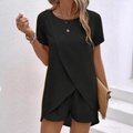 Melanie | Elegante Zomer Split Shirt Set