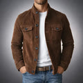 Jacob | Klassieke Suède Pocket Jacket