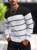 Henry | Gestreepte Crew Neck Trui