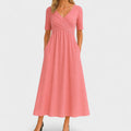 Maddison | Graceful Pleated Midi Dress