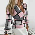 Brianna | Tijdloze Diepe V-Hals Taille Blouse