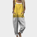 Gloria | Stijlvolle Multikleur Gepunte Jumpsuit