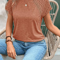 Marianne | T-shirt met Kantmouwen