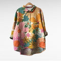 April | Klassieke Bloemenkraag Blouse