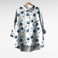 April | Klassieke Bloemenkraag Blouse