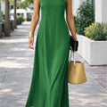 Clarissa | Mouwloze Vloeiende Maxi Jurk