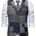 Tobias | Patchwork Op maat Gemaakt Vest