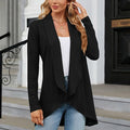 Juliet | Open-Front Draped Cardigan