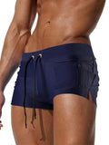 Tanner | Trendy Rits Boxer Zwemshorts