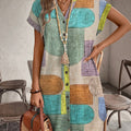 Miriam | Retro Print Shirtjurk