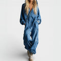 Sierra | Hoodie Jumpsuit met Lange Mouwen