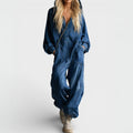 Sierra | Hoodie Jumpsuit met Lange Mouwen