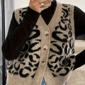 Thea | Patroon Geknoopte Vest