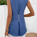 Farrah | Ontspannen Mouwloze Blouse
