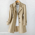 Vicki | Vintage Trenchkraag Jas