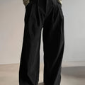Celine | Geplooide Wijde Pantalon
