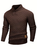 Alistair | Textured Shawl-Collar Sweater