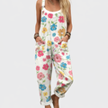 Patricia | Stijlvolle Multikleur Bloemen Jumpsuit