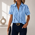 Beatrix | Abstracte Print Blouse