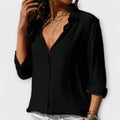 Isla | Verfijnde Knop-Up Blouse
