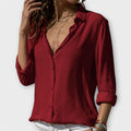 Isla | Verfijnde Knop-Up Blouse