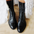 Sophia | Elegante Veterschoenen tot de Enkel