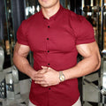 Blake | Slim Fit Korte Mouwen Shirt