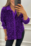 Claudine | Elegante Shimmer Colshirt