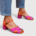 Madison | Stijlvolle Multicolor Orthopedische Hakken