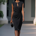 Laurena | Gracieus Vloeiende Elegante Midi Jurk