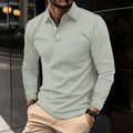 Luca | Slim Casual Polo met Lange Mouwen