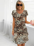 Angela | Elegante Comfort Ruffle Jurk