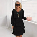 Margaret | Elegante Comfort Ruffle Jurk