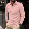 Luca | Slim Casual Polo met Lange Mouwen