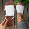Luna | Elegante Gevlochten Band Sandalen