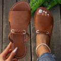 Luna | Elegante Gevlochten Band Sandalen