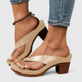 Adrienne | Tijdloze Blokhak Sandalen