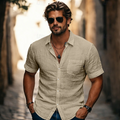 Bradley | Ontspannen Korte Mouwen Shirt