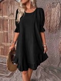 Sally | Zomerjurk met ruffles