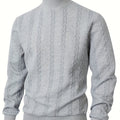 Merritt | Textured High-Neck Sweatshirt