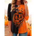 Fallon | Halloween Langsleeve Top