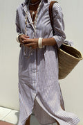 Sophia | Tijdloos Gestreept Hemdress