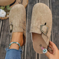 Winona | Slip-On Mules met Gespdetails