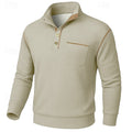 Conrad | Textured Half-Button Pullover