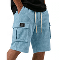 Landon | Textured Cargo Shorts