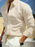 Bennett | Gestreepte Lange Mouwen Shirt
