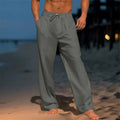 Tristan | Klassieke Effen Brede Broek